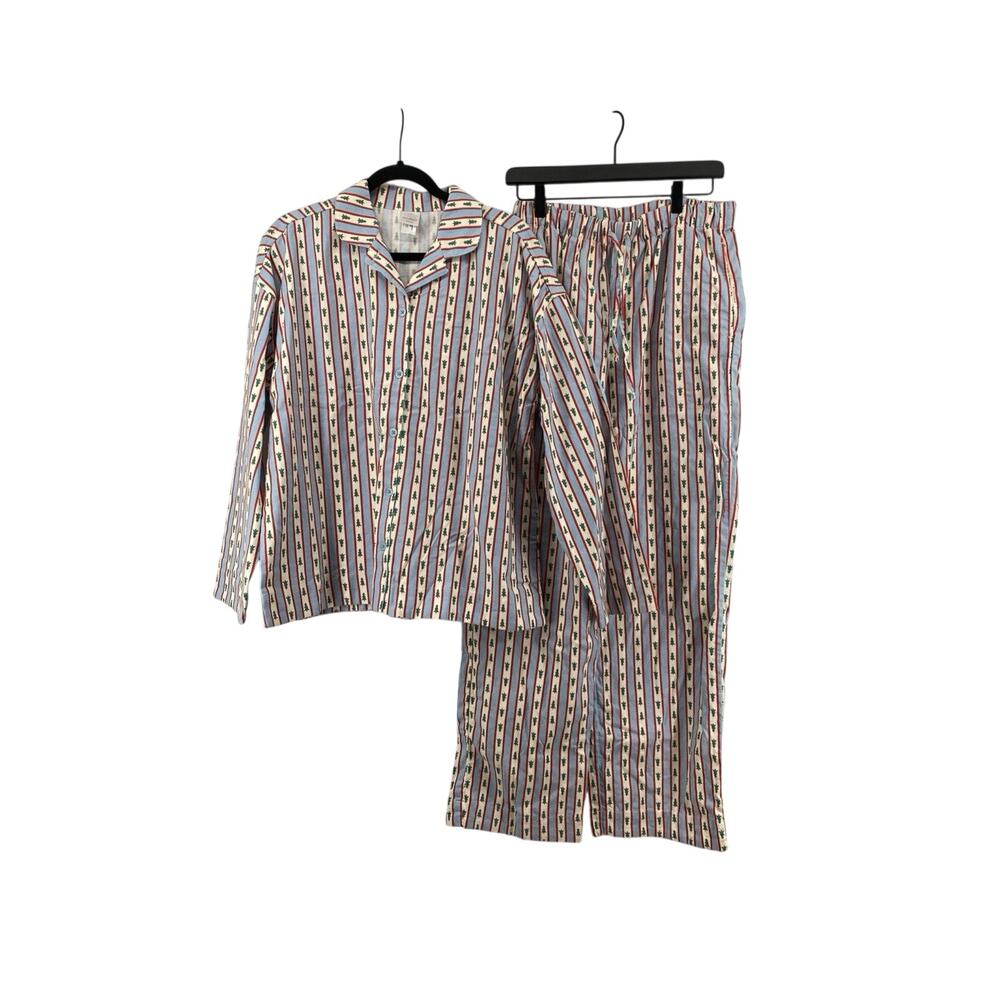 Hanna Andersson Holiday Flannel Unisex Pajama Set Size M